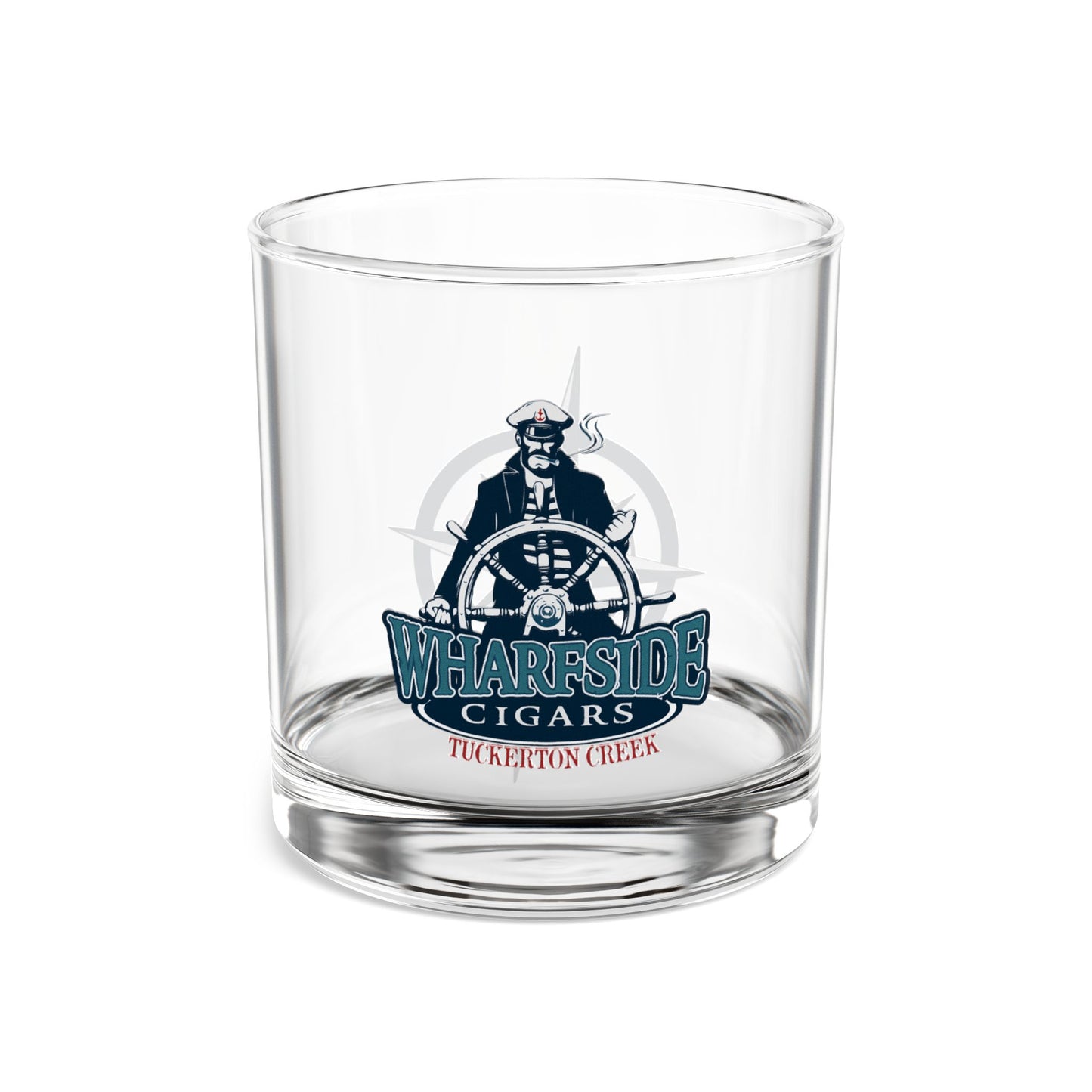 Wharfside Cigars Drinkware | Rocks Glass, 10oz